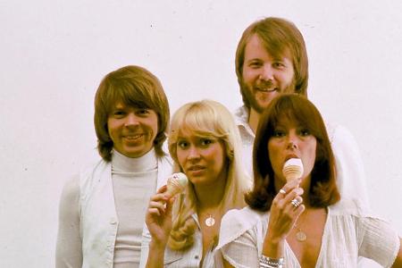 So in etwa könnten die verjüngten Hologramme der vier ABBA-Mitglieder aussehen So in etwa könnten die verjüngten Hologramme der vier ABBA-Mitglieder aussehen