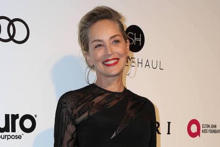 Sharon Stone arbeitet hart für ihr Aussehen Sharon Stone arbeitet hart für ihr Aussehen