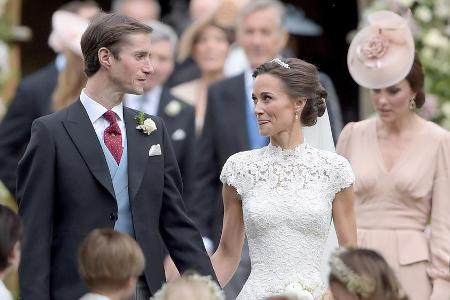 James Matthews und Pippa Middleton auf ihrer Hochzeit im Frühjahr 2017