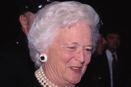 Barbara Bush war von 1989 bis 1993 die First Lady der USA Barbara Bush war von 1989 bis 1993 die First Lady der USA
