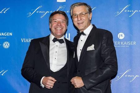Patrick Lindner und Peter Schäfer bei einem gemeinsamen Auftritt Patrick Lindner und Peter Schäfer bei einem gemeinsamen Auftritt