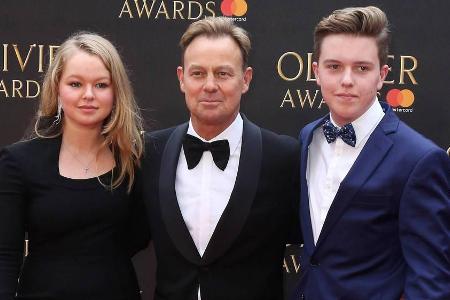 Jason Donovan mit seinen Kindern Jemma und Zac Jason Donovan mit seinen Kindern Jemma und Zac
