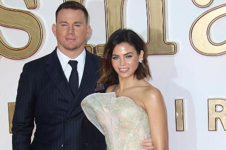 Channing Tatum und Jenna Dewan bei einem gemeinsamen Auftritt im September 2017 Channing Tatum und Jenna Dewan bei einem gemeinsamen Auftritt im September 2017