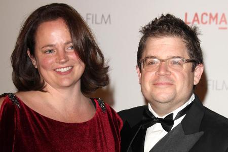 Patton Oswalt mit seiner Frau Michelle McNamara im November 2011 Patton Oswalt mit seiner Frau Michelle McNamara im November 2011