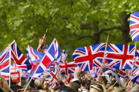 Am 19. Mai wird sich London wieder in ein Fahnen-Meer verwandeln Am 19. Mai wird sich London wieder in ein Fahnen-Meer verwandeln
