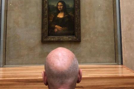 Die Kult-Glatze von Patrick Stewart erkennt man auch von hinten Die Kult-Glatze von Patrick Stewart erkennt man auch von hinten