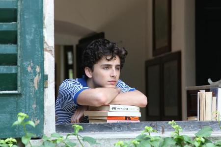 Timothée Chalamet alias Elio in Timothée Chalamet alias Elio in