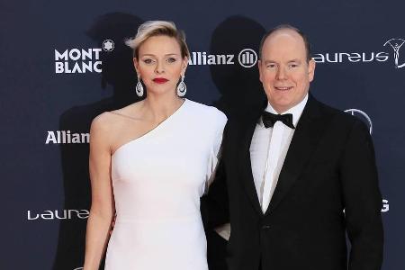 Charlène und Albert von Monaco besuchten gemeinsam die Laureus World Sport Awards Charlène und Albert von Monaco besuchten gemeinsam die Laureus World Sport Awards