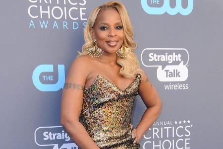 Mary J. Blige bei den Critics' Choice Awards 2018 - sie hat 2018 schon Oscar-Geschichte geschrieben Mary J. Blige bei den Critics' Choice Awards 2018 - sie hat 2018 schon Oscar-Geschichte geschrieben