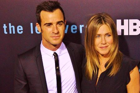Da waren sie frisch verheiratet: Jennifer Aniston und Justin Theroux im Jahr 2015 Da waren sie frisch verheiratet: Jennifer Aniston und Justin Theroux im Jahr 2015