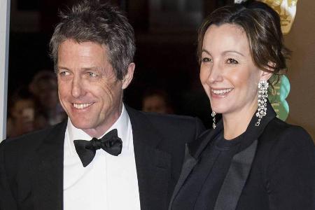 Hugh Grant und Anna Eberstein in London Hugh Grant und Anna Eberstein in London