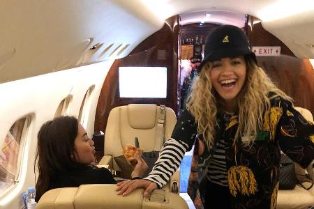 Sängerin Rita Ora scheint es nach der Sause der letzten Tage richtig gut zu gehen Sängerin Rita Ora scheint es nach der Sause der letzten Tage richtig gut zu gehen