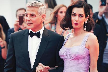 George und Amal Clooney werden den George und Amal Clooney werden den