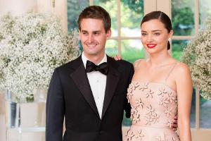 Miranda Kerr und Evan Spiegel: Die Hochzeitsglocken haben geläutet