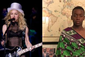 Madonna postet Bild von Sohn David Banda in Tracht