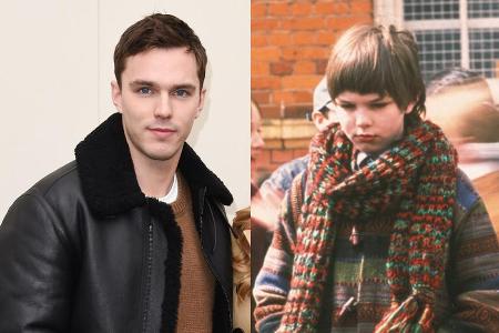 Schauspieler Nicholas Hoult - heute (l.) und vor 15 Jahren (r.) Schauspieler Nicholas Hoult - heute (l.) und vor 15 Jahren (r.)