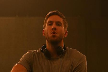 Calvin Harris bei einem Auftritt in Los Angeles Calvin Harris bei einem Auftritt in Los Angeles