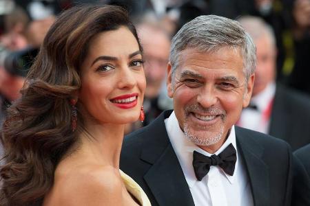 Amal und George Clooney bereiten sich intensiv auf die Geburt ihrer Zwillinge vor Amal und George Clooney bereiten sich intensiv auf die Geburt ihrer Zwillinge vor