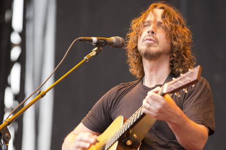 Chris Cornell einst auf der Bühne Chris Cornell einst auf der Bühne