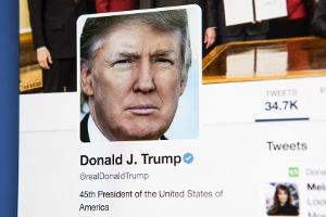 Donald Trump hat nur eine App auf seinem iPhone