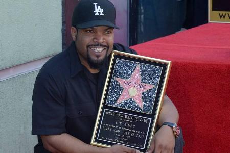 Hat seinen eigenen Stern bekommen: Ice Cube Hat seinen eigenen Stern bekommen: Ice Cube