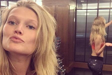 Tut alles, nur um nicht trainieren zu müssen: Toni Garrn Tut alles, nur um nicht trainieren zu müssen: Toni Garrn