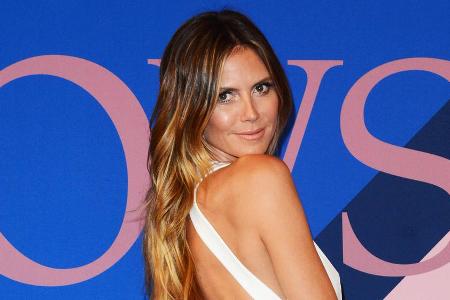 Fast schon wieder bei der Naturhaarfarbe Braun: Heidi Klum Fast schon wieder bei der Naturhaarfarbe Braun: Heidi Klum