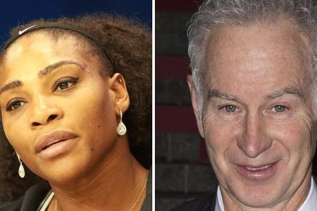 Auch Tennis-Queen Serena Williams hat es mit Zweiflern zu tun - aktuell mit Ex-Champion John McEnroe Auch Tennis-Queen Serena Williams hat es mit Zweiflern zu tun - aktuell mit Ex-Champion John McEnroe