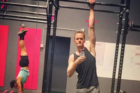 Neil Patrick Harris trainiert fleißig Neil Patrick Harris trainiert fleißig