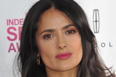 Salma Hayek über die USA unter Präsident Donald Trump Salma Hayek über die USA unter Präsident Donald Trump