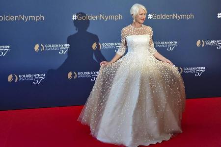 Ein Traum in Weiß: Helen Mirren in Monte Carlo