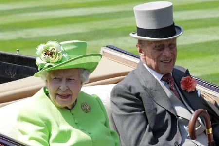 Noch am Dienstag begleitete Prinz Philip die Queen zur Eröffnung des Pferderennens in Ascot Noch am Dienstag begleitete Prinz Philip die Queen zur Eröffnung des Pferderennens in Ascot
