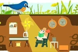 Google Doodle läutet den Sommer ein