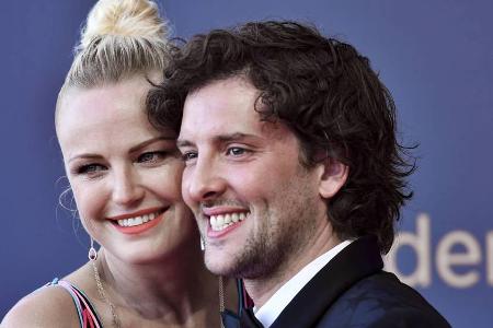 Malin Akerman mit ihrem Verlobten Jack Donnelly Malin Akerman mit ihrem Verlobten Jack Donnelly