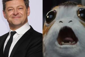 Andy Serkis rät dazu, die neuen "Star Wars"-Lieblinge Porgs lieber nicht zu probieren