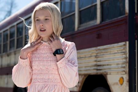 Eleven (Millie Bobby Brown) aus der Netflix-Serie 