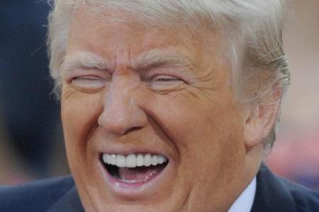 Donald Trump hat eine Umfrage gewonnen Donald Trump hat eine Umfrage gewonnen