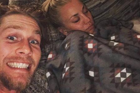 Norman Cook und Kaley Cuoco sind seit 2016 ein Paar Norman Cook und Kaley Cuoco sind seit 2016 ein Paar
