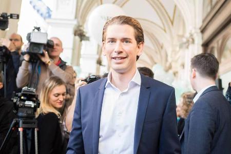 Jung, dynamisch und auf Erfolgskurs? Sebastian Kurz Jung, dynamisch und auf Erfolgskurs? Sebastian Kurz