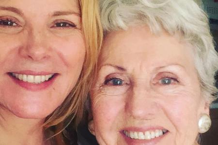 Sie sind ein gutes Team: Schauspielerin Kim Cattrall und Mutter Gladys Sie sind ein gutes Team: Schauspielerin Kim Cattrall und Mutter Gladys