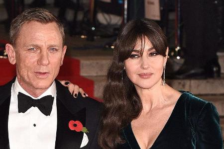 Daniel Craig und Monica Bellucci bei der Weltpremiere von Daniel Craig und Monica Bellucci bei der Weltpremiere von