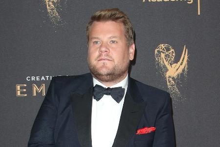 Seine Weinstein-Witze kamen beim Publikum nicht gut an: TV-Host James Corden Seine Weinstein-Witze kamen beim Publikum nicht gut an: TV-Host James Corden
