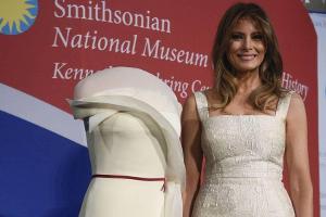 Melania Trump: Ihr Kleid ist nun Teil der amerikanischen Geschichte