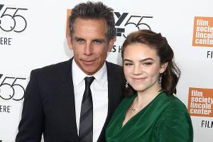 Besondere Begleitung: Ben Stiller zeigt seine hübsche Tochter