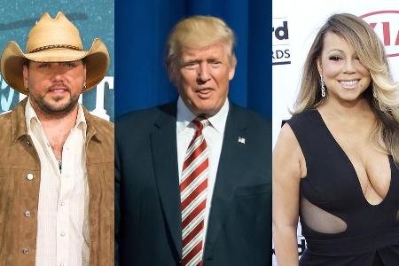 Meldeten sich nach dem Anschlag zu Wort: Jason Aldean, Donald Trump und Mariah Carey Meldeten sich nach dem Anschlag zu Wort: Jason Aldean, Donald Trump und Mariah Carey