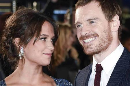 Kollegen und jetzt auch Eheleute: Alicia Vikander und Michael Fassbender Kollegen und jetzt auch Eheleute: Alicia Vikander und Michael Fassbender