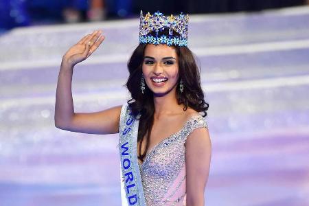 Manushi Chhillar ist die neue Miss World 2017 Manushi Chhillar ist die neue Miss World 2017