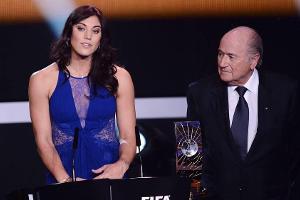 Sepp Blatter: Hope Solo wirft ihm sexuelle Belästigung vor