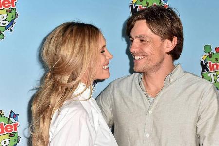Alena Gerber und Clemens Fritz sind zusammen überglücklich