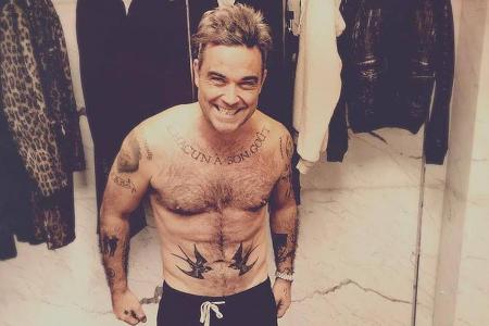 Vegane Ernährung brachte Robbie Williams in eine tolle Form Vegane Ernährung brachte Robbie Williams in eine tolle Form